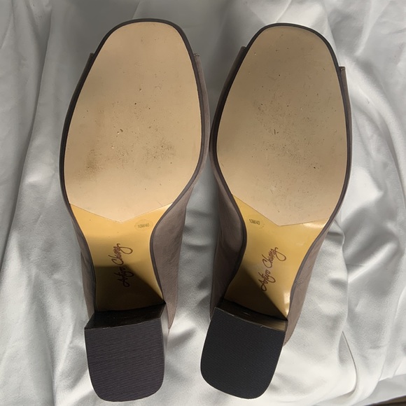 Arturo Chiang At-Jerri Women Suede Taupe Open Toe Slide Mule size 10. EU 40 - Picture 6 of 6